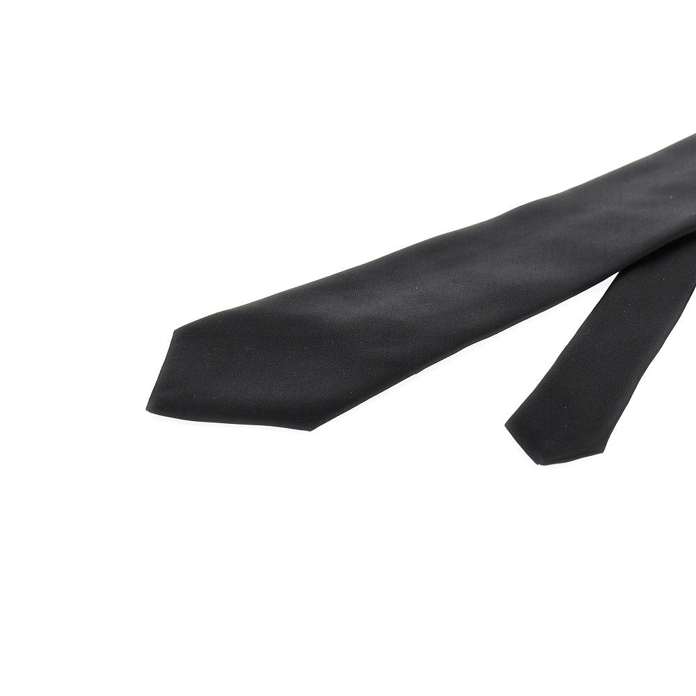 Silk satin necktie