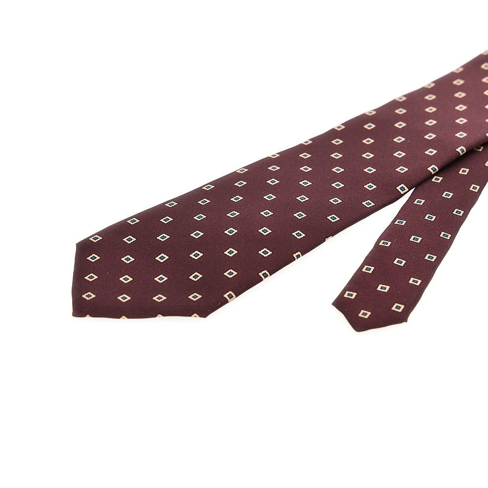 Silk twill necktie
