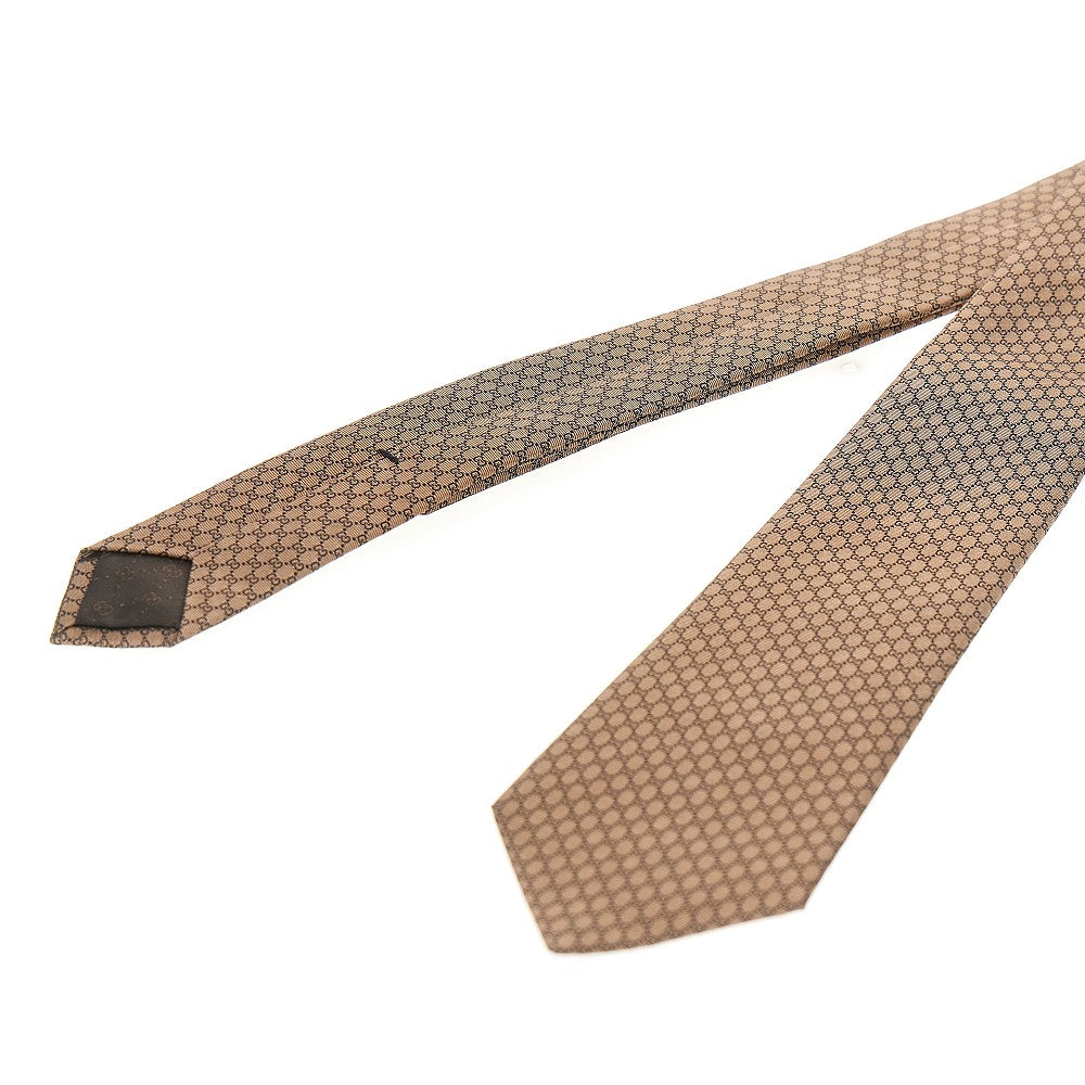Silk tie with Interlocking GG motif