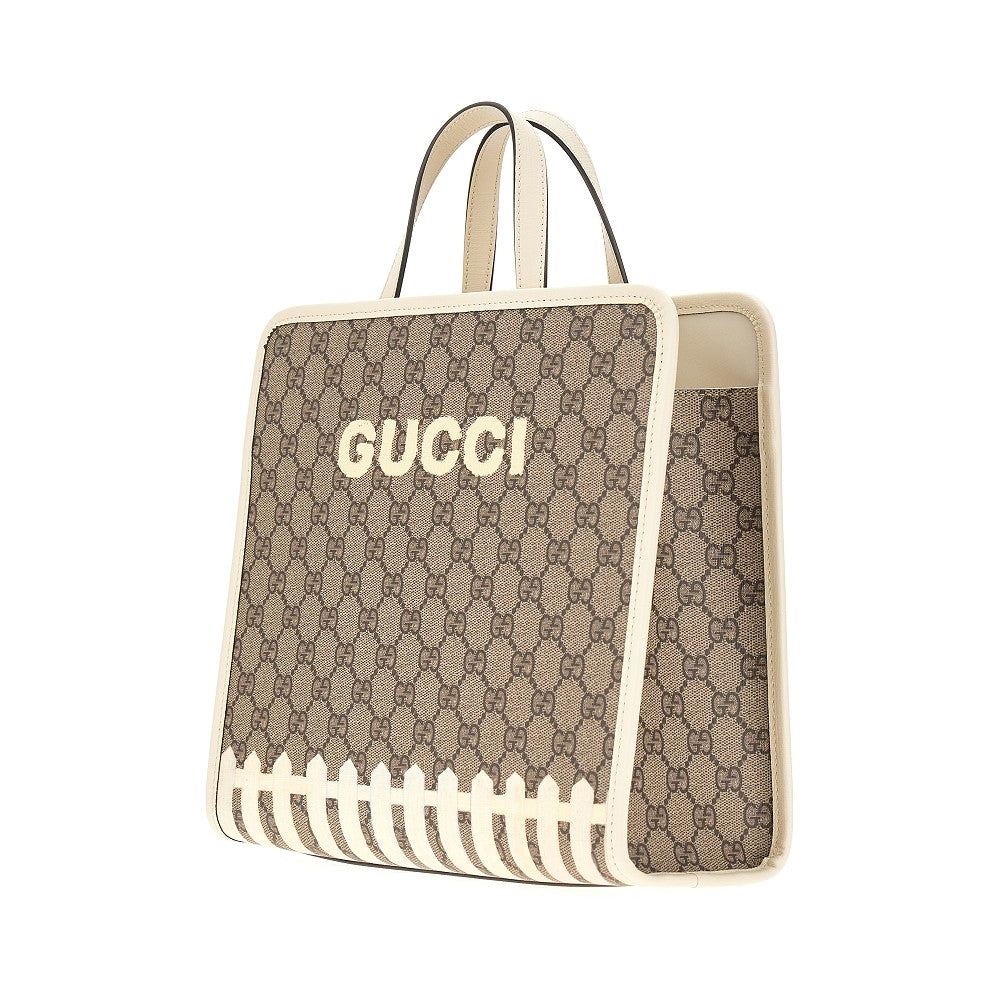 GG Supreme bag with dog print