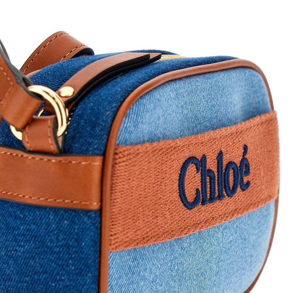 Borsa a tracolla in denim