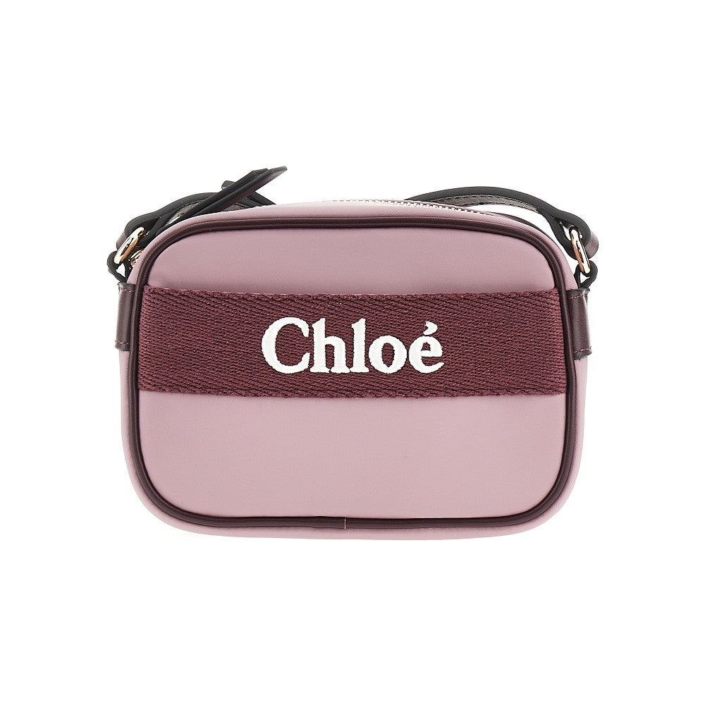 Faux leather crossbody bag
