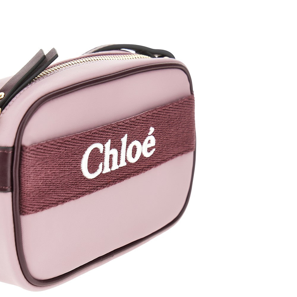 Faux leather crossbody bag