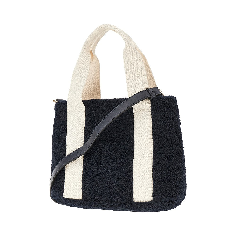 Teddy fabric tote bag