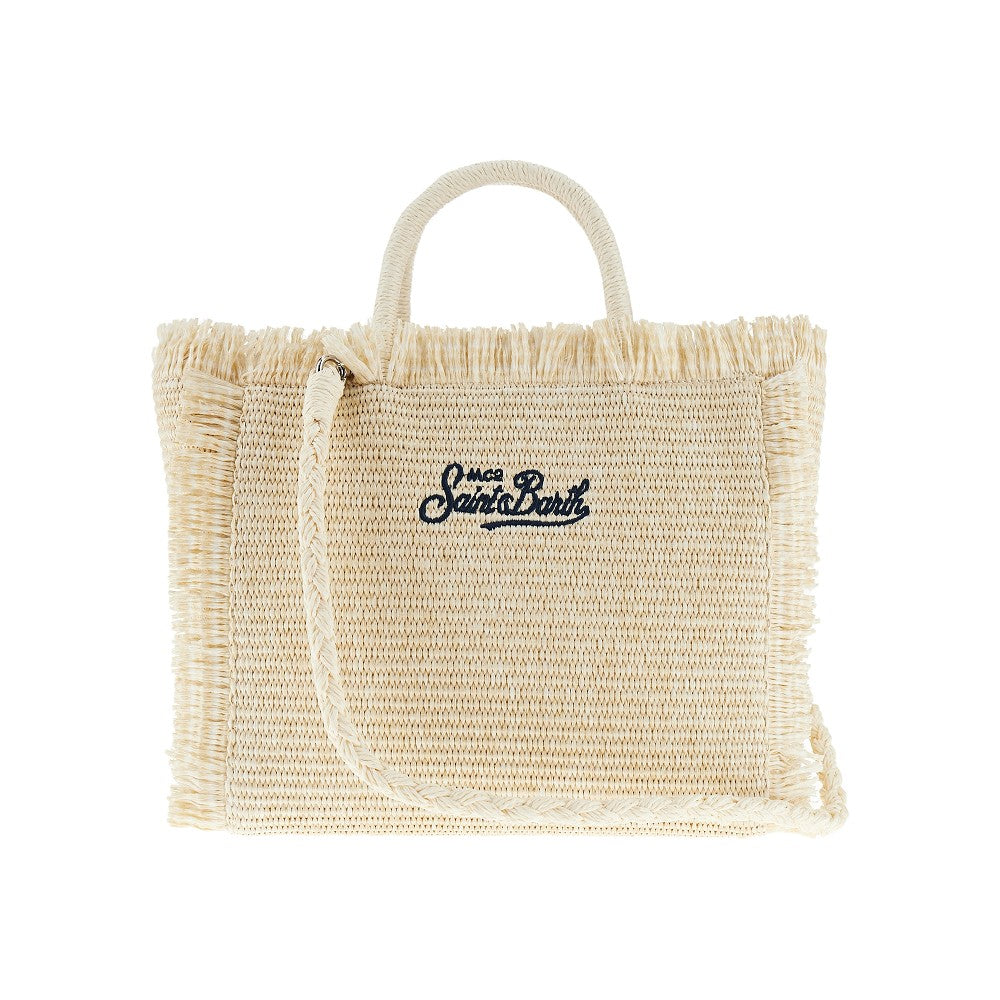 Borsa 'Colette' in rafia intrecciata