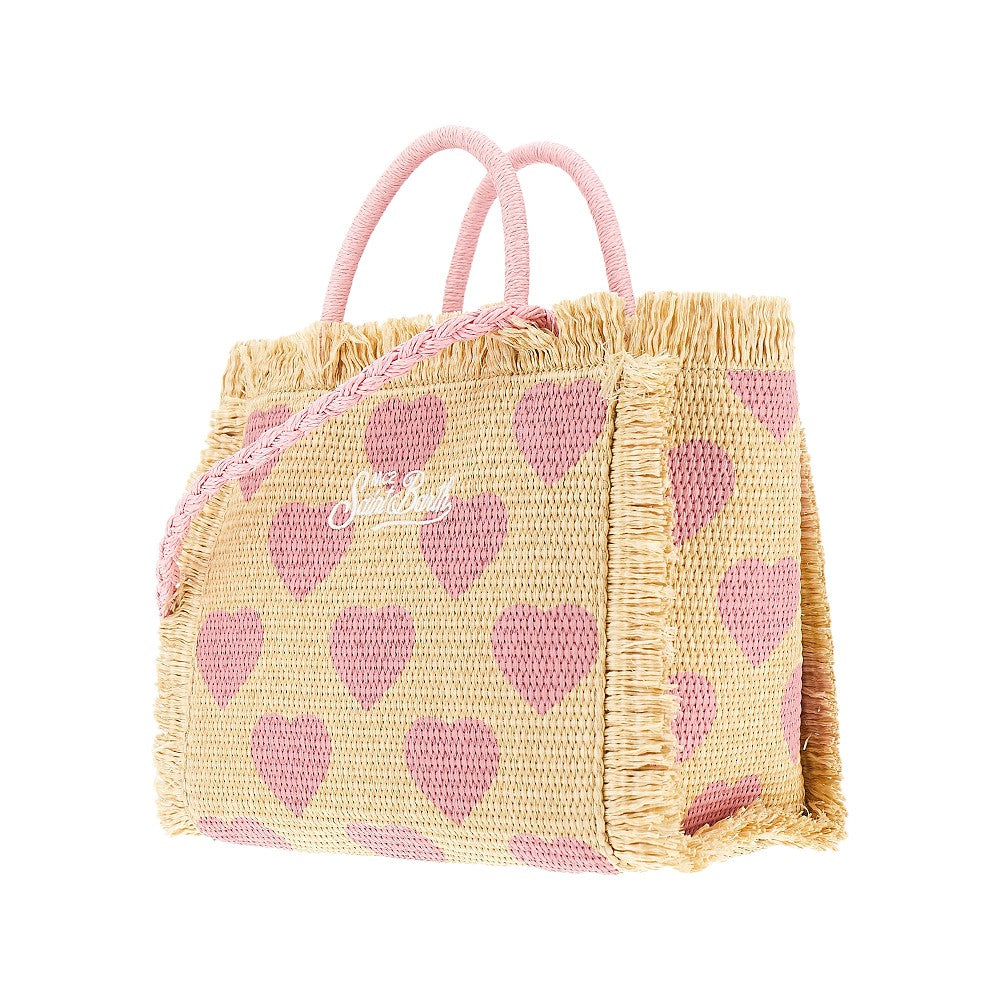 Woven raphia 'Colette' bag