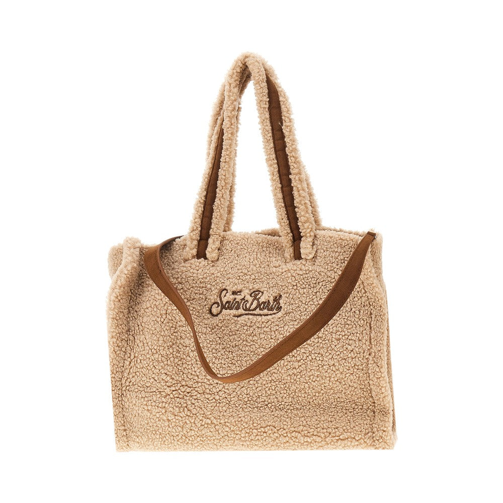 Teddy fabric 'Colette' kids bag