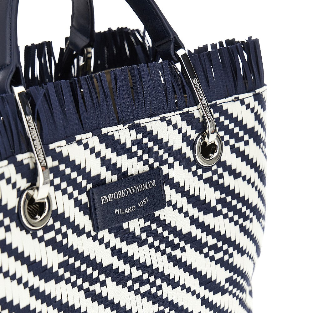 Woven leather small MyEA Bag