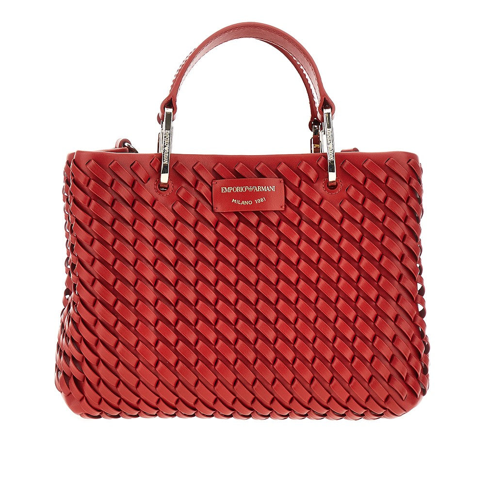 Woven leather small MyEA Bag