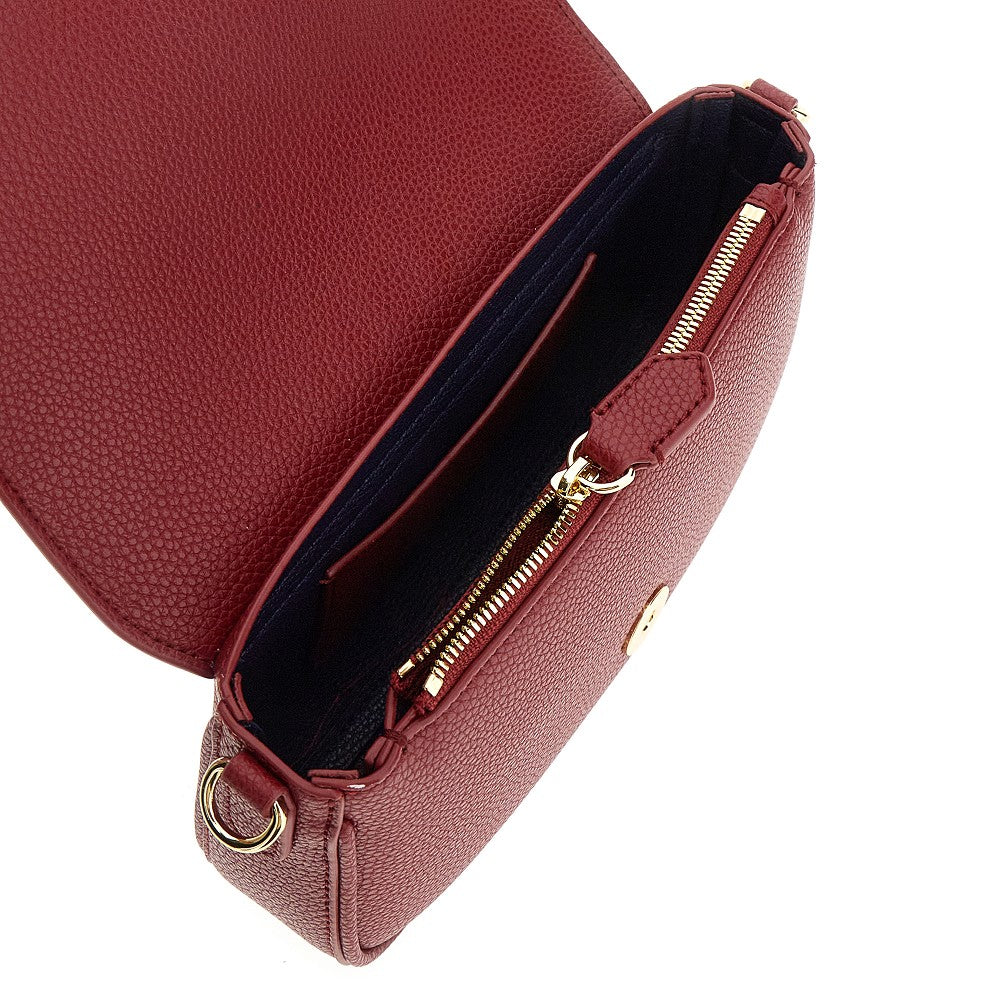 Mini bag a tracolla in ecopelle stampa cervo