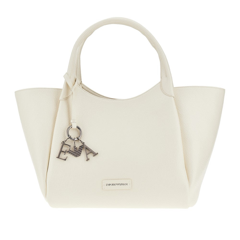 Shopping bag in pelle sintetica