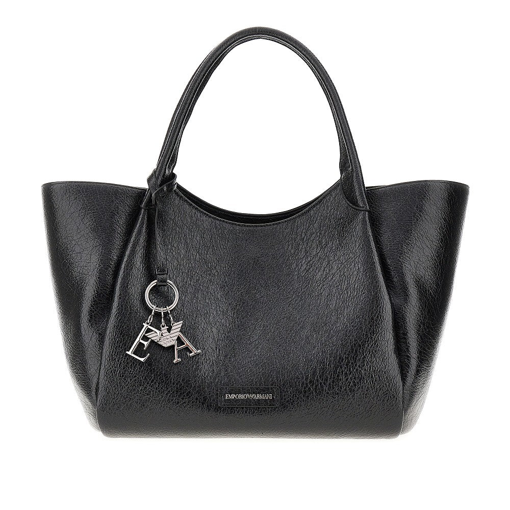 Shopping bag in pelle sintetica
