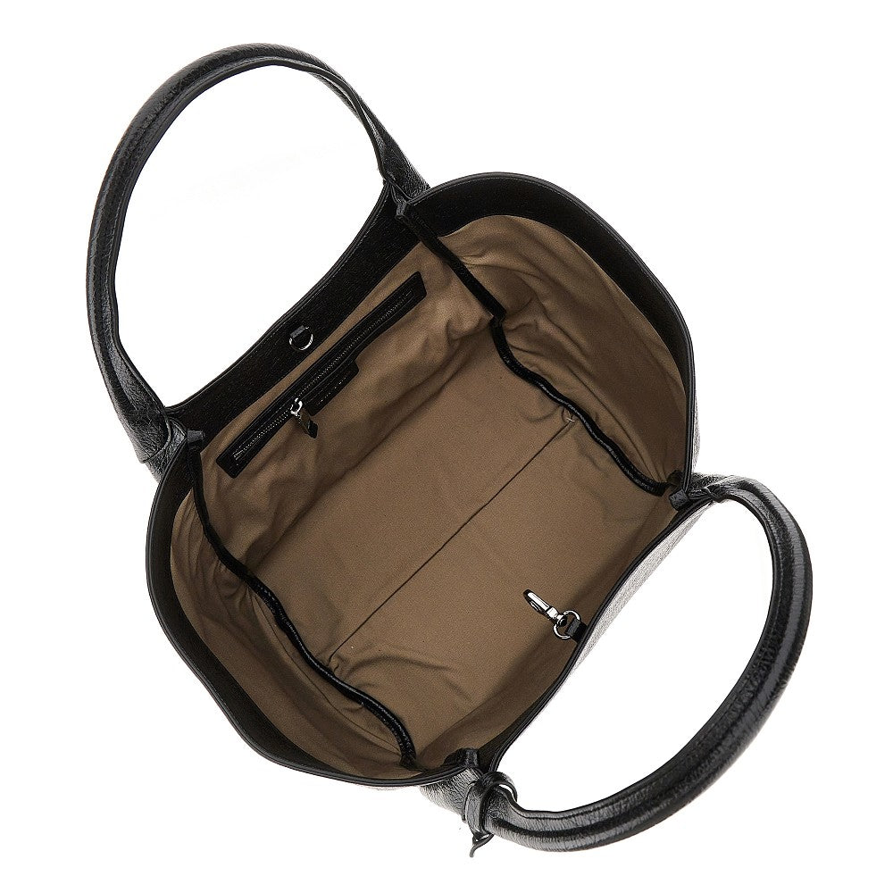 Shopping bag in pelle sintetica