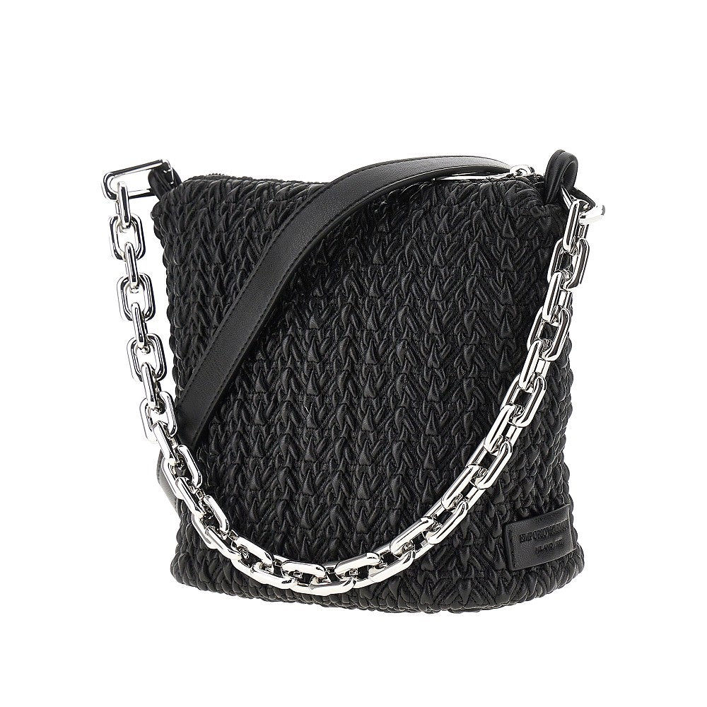 Borsa hobo piccola in pelle sintetica