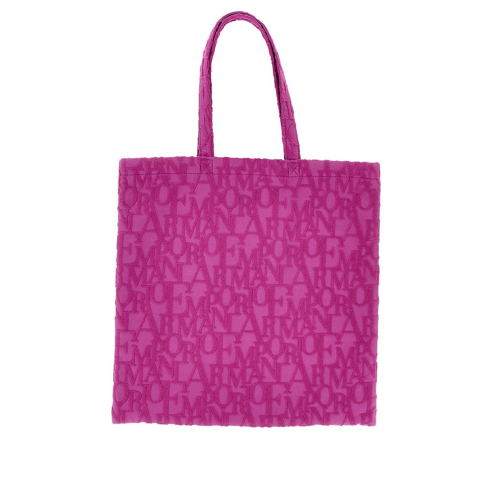 Jacquard terry fabric Beachwear tote bag