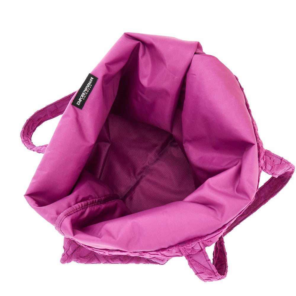 Jacquard terry fabric Beachwear tote bag