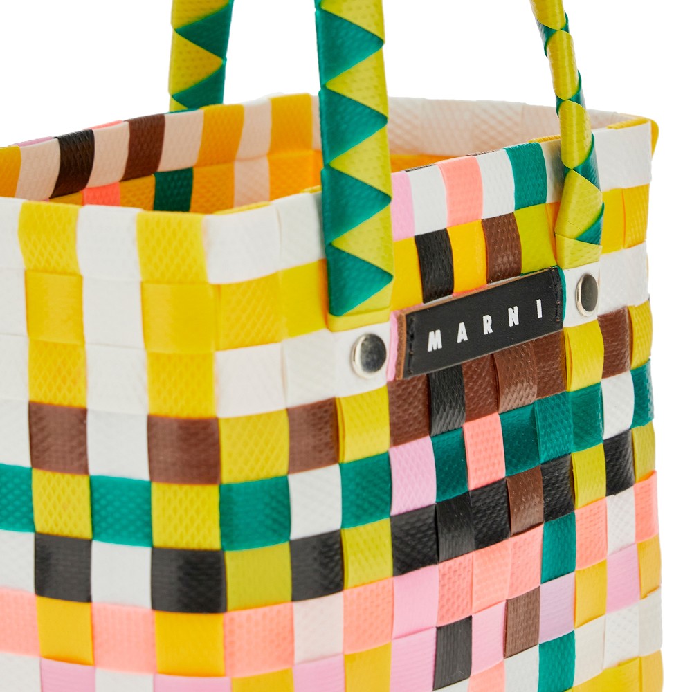 Mini basket bag intrecciata