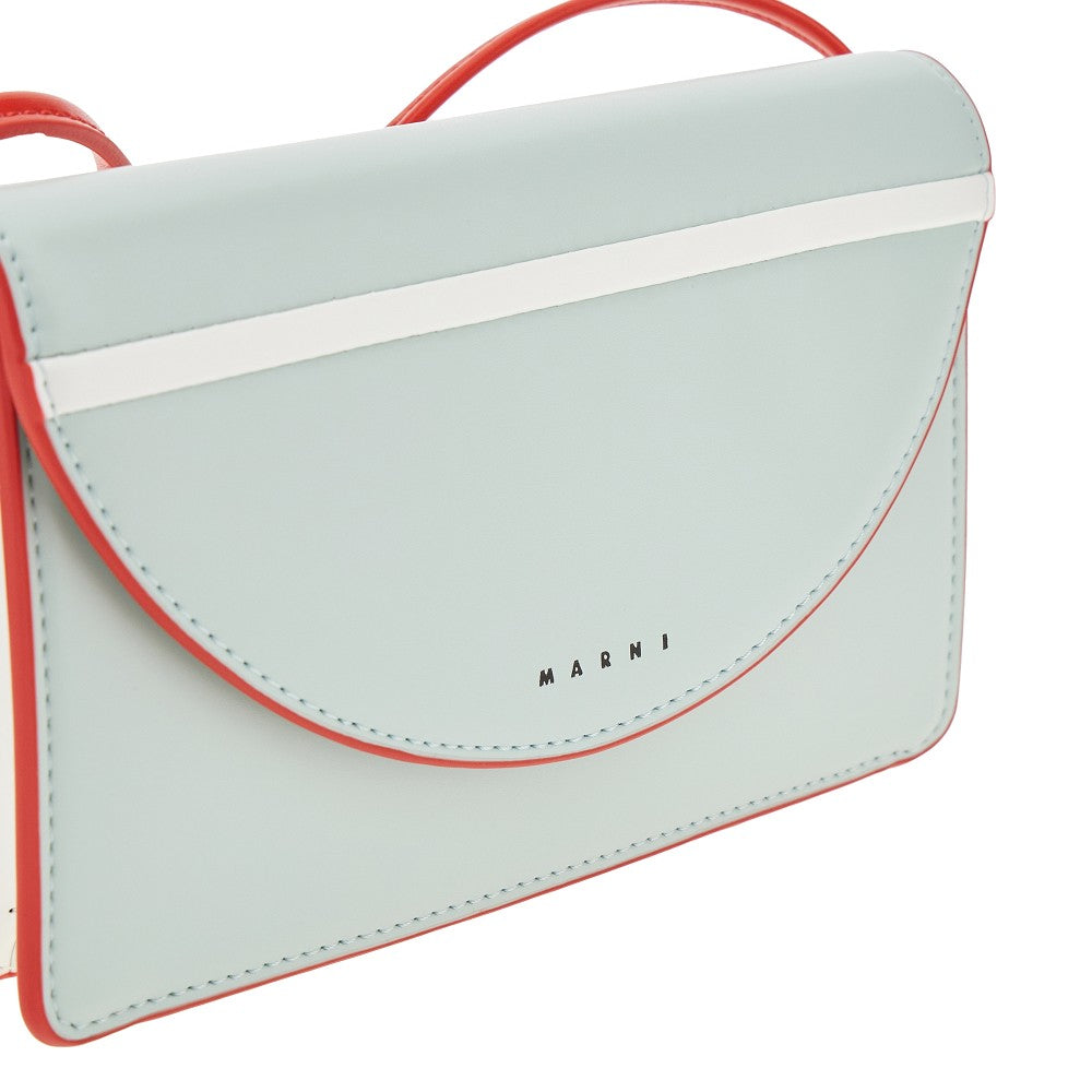 Kids faux leather crossbody mini bag