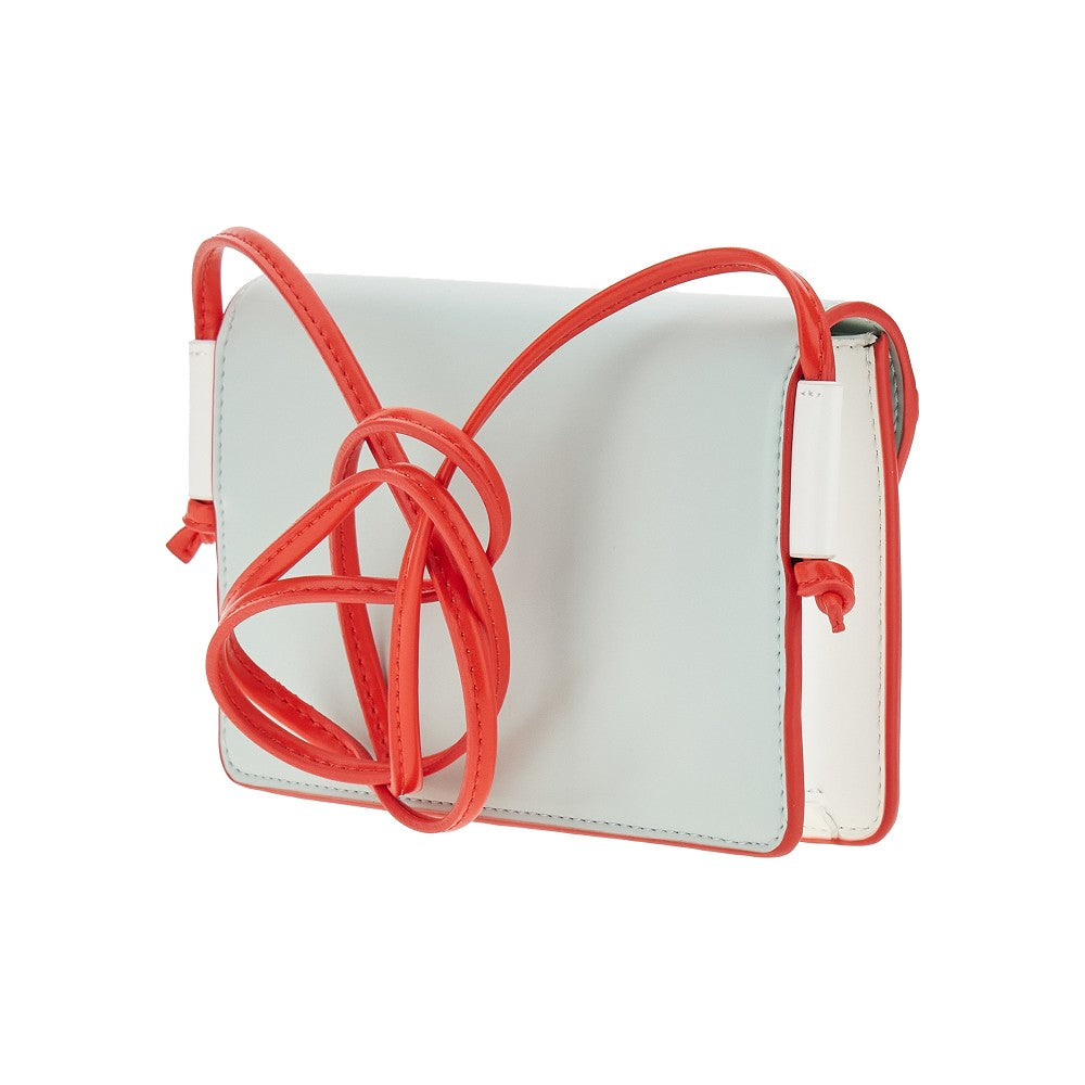Kids faux leather crossbody mini bag