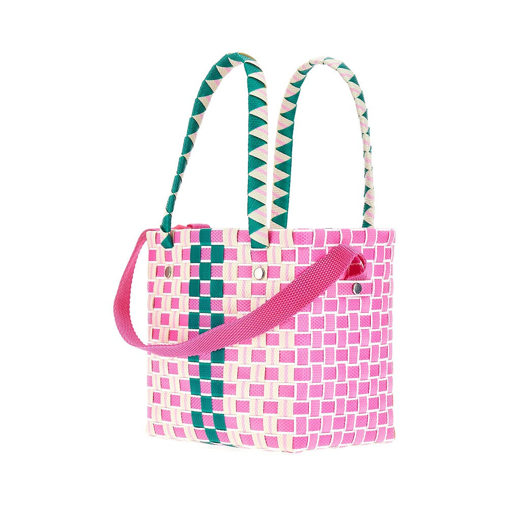 Mini basket bag intrecciata kids