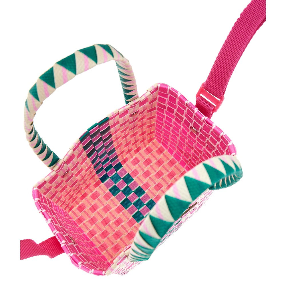 Mini basket bag intrecciata kids