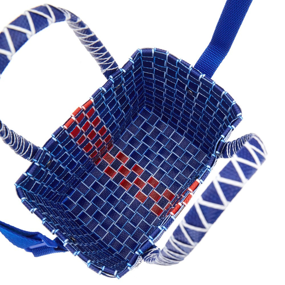 Mini basket bag intrecciata kids
