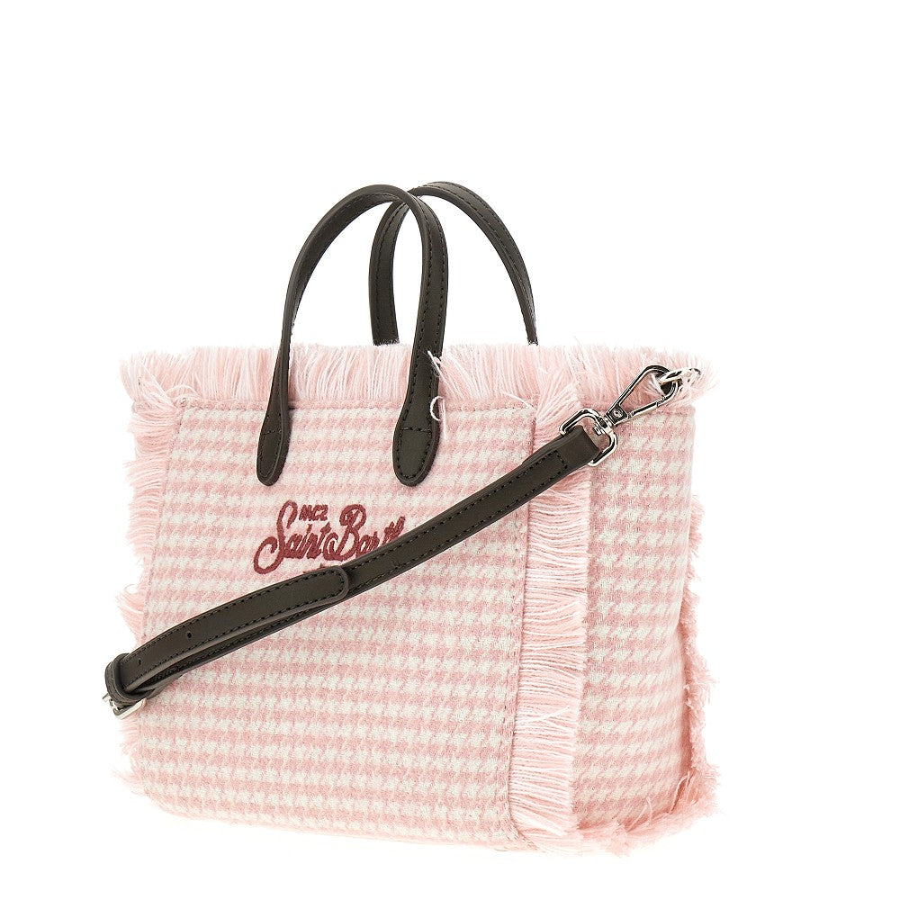 Houndstooth mini 'Vanity' bag