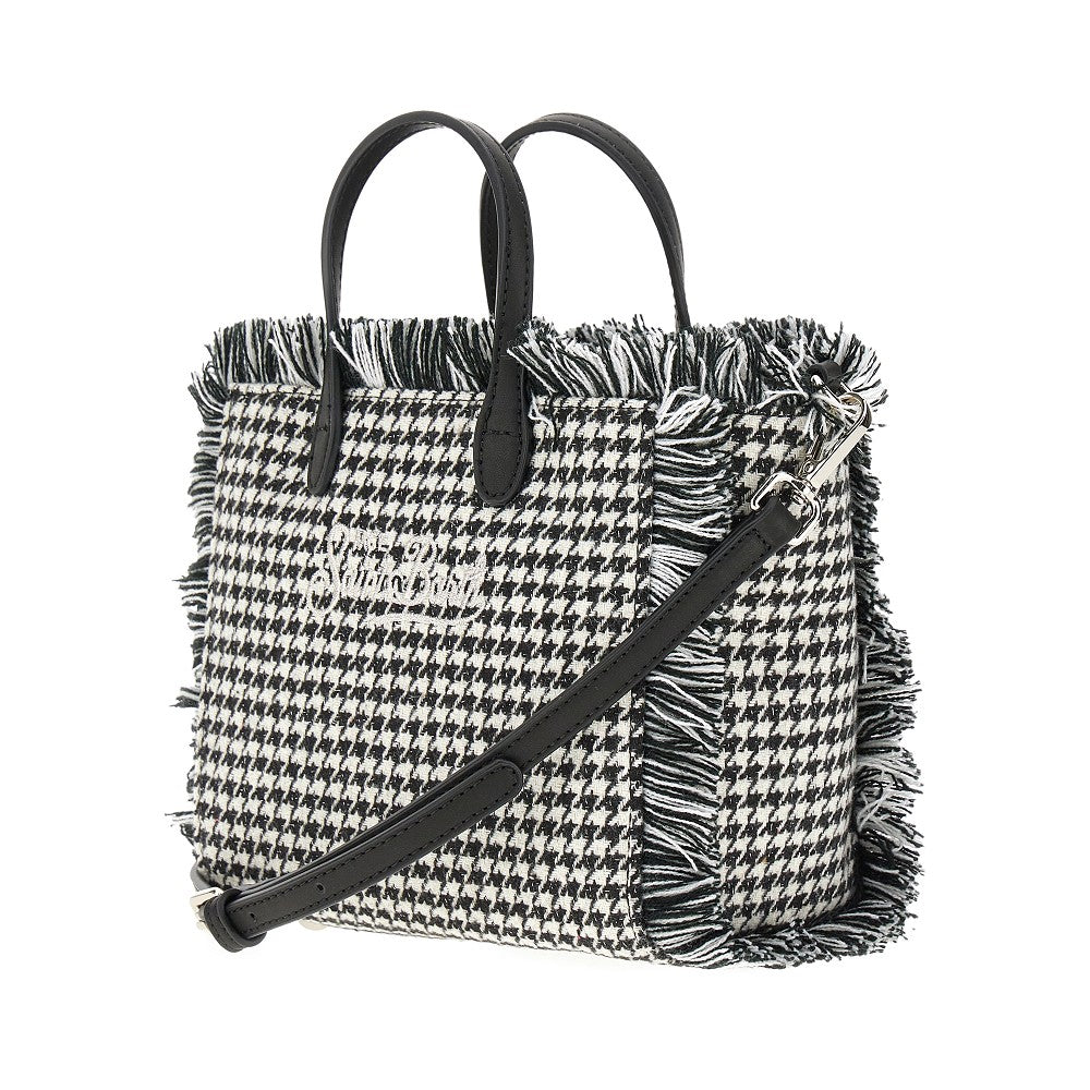Borsa 'Vanity' mini in Pied de Poule