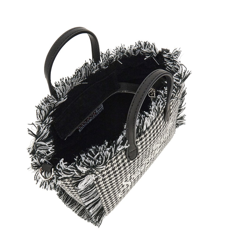 Borsa 'Vanity' mini in Pied de Poule