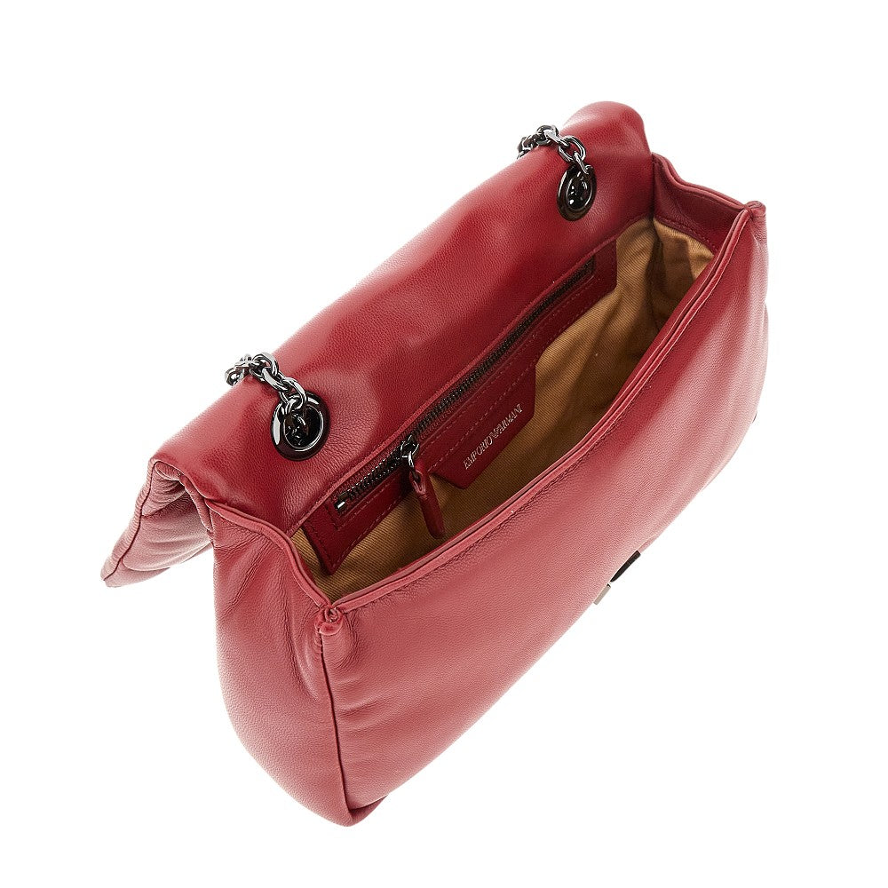 Mini bag in finta nappa trapuntata
