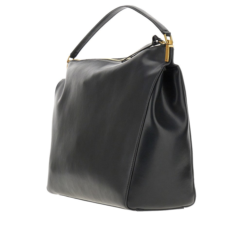 Large leather hobo bag
