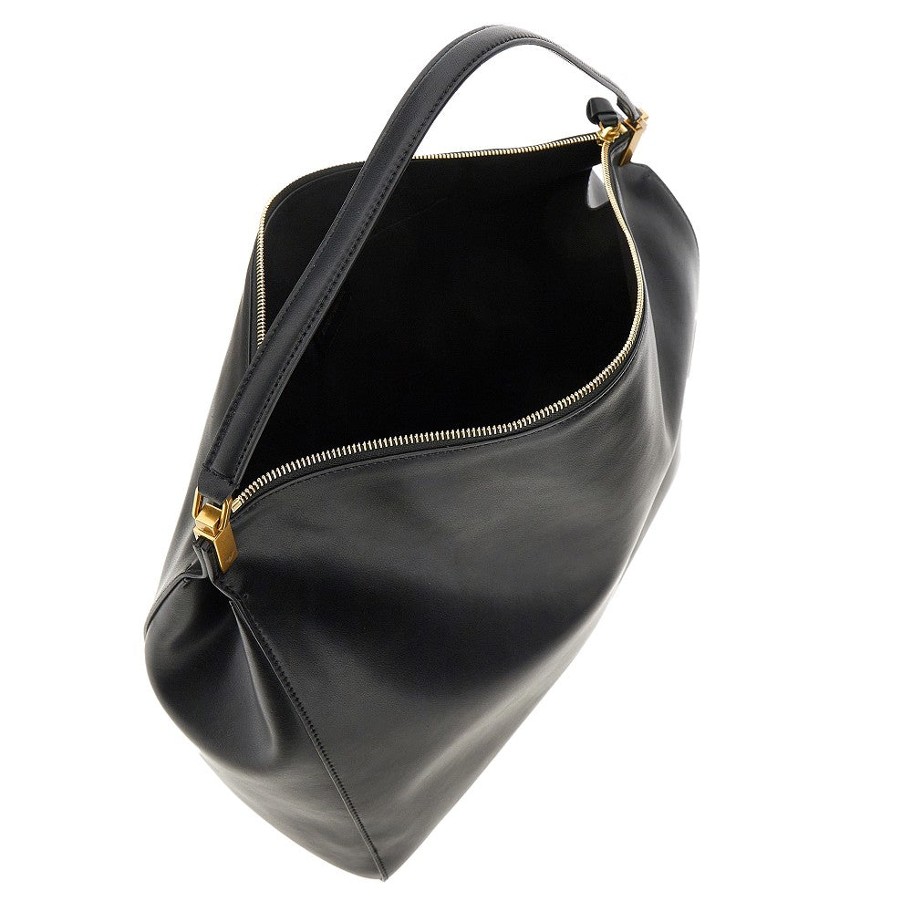 Borsa hobo grande in pelle