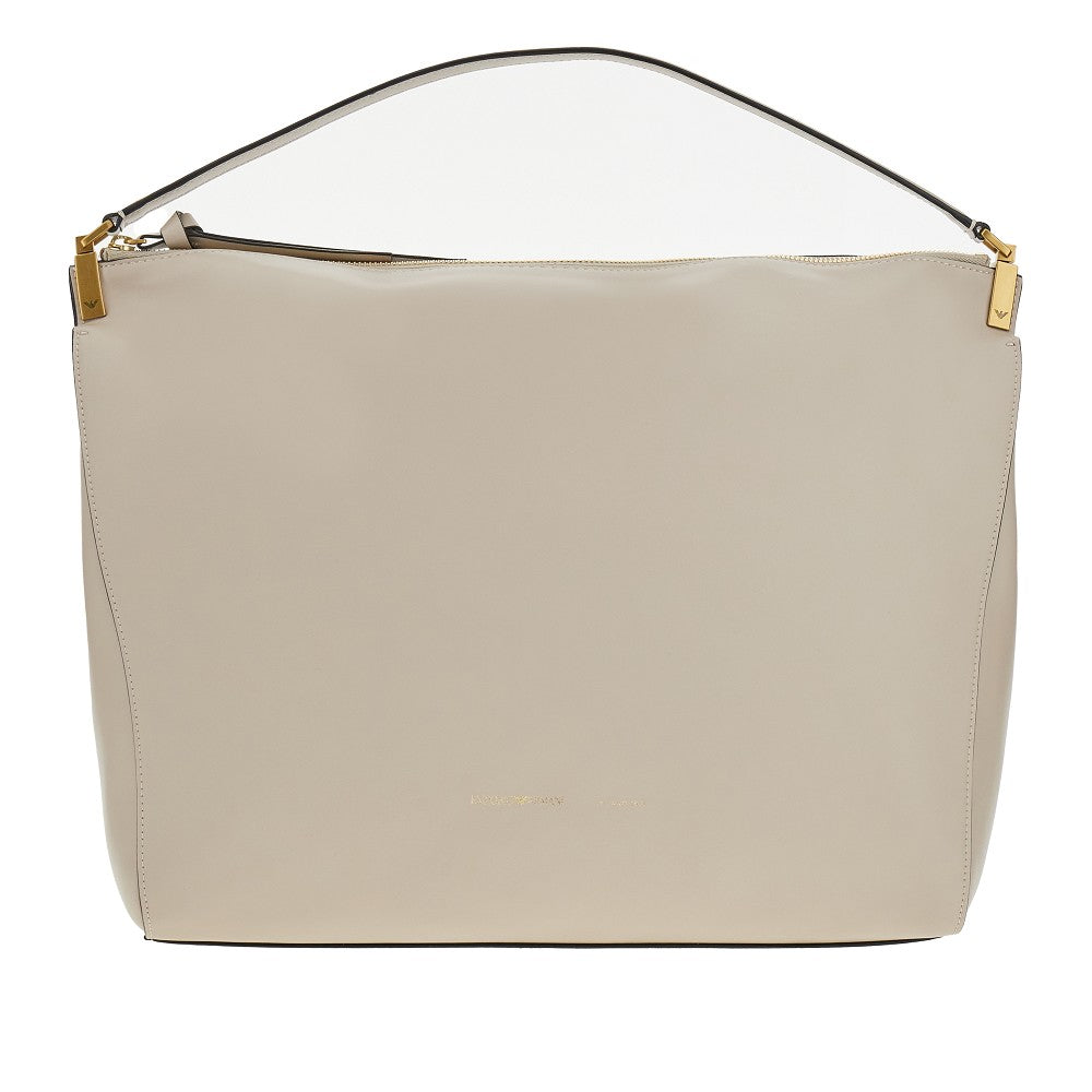 Large leather hobo bag