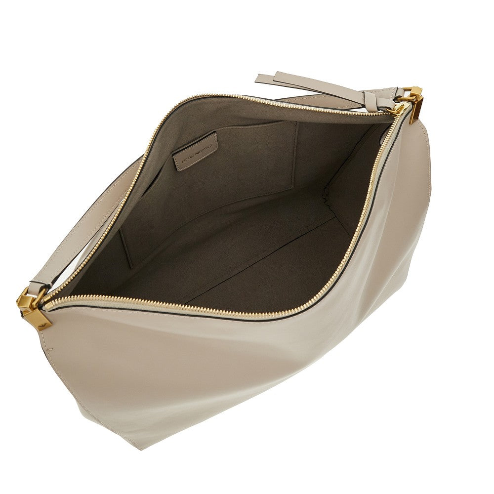 Large leather hobo bag