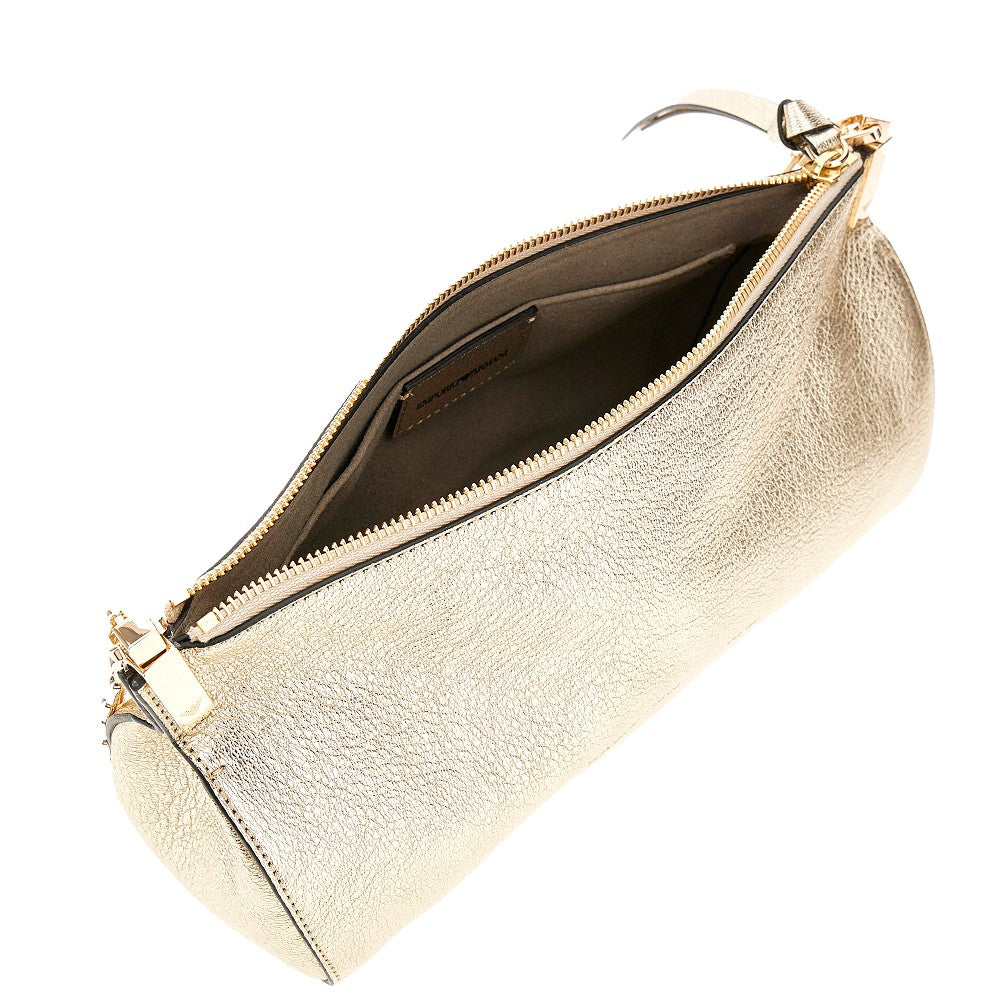 Borsa Hobo piccola in pelle con catena