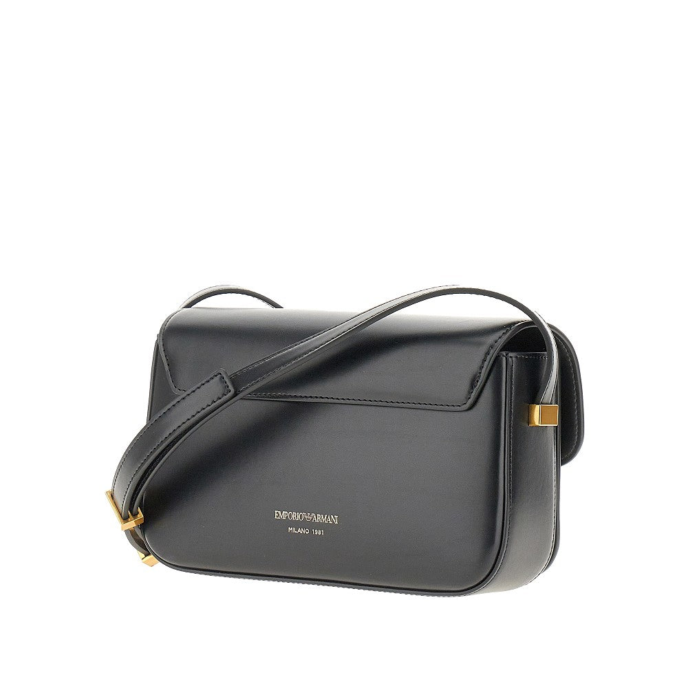Borsa media in pelle con fibbia Aquila