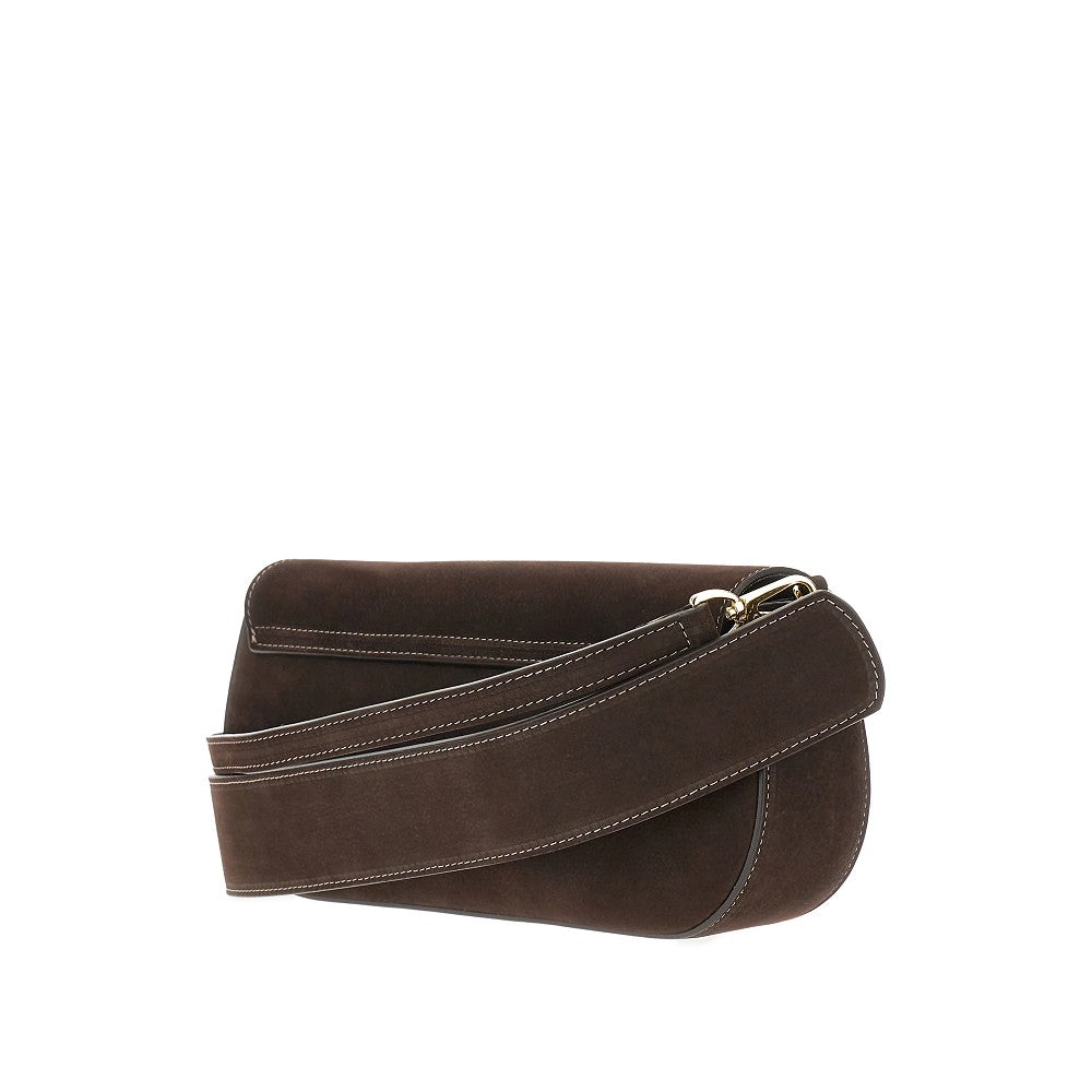 Nubuck leather 'Ele' bag