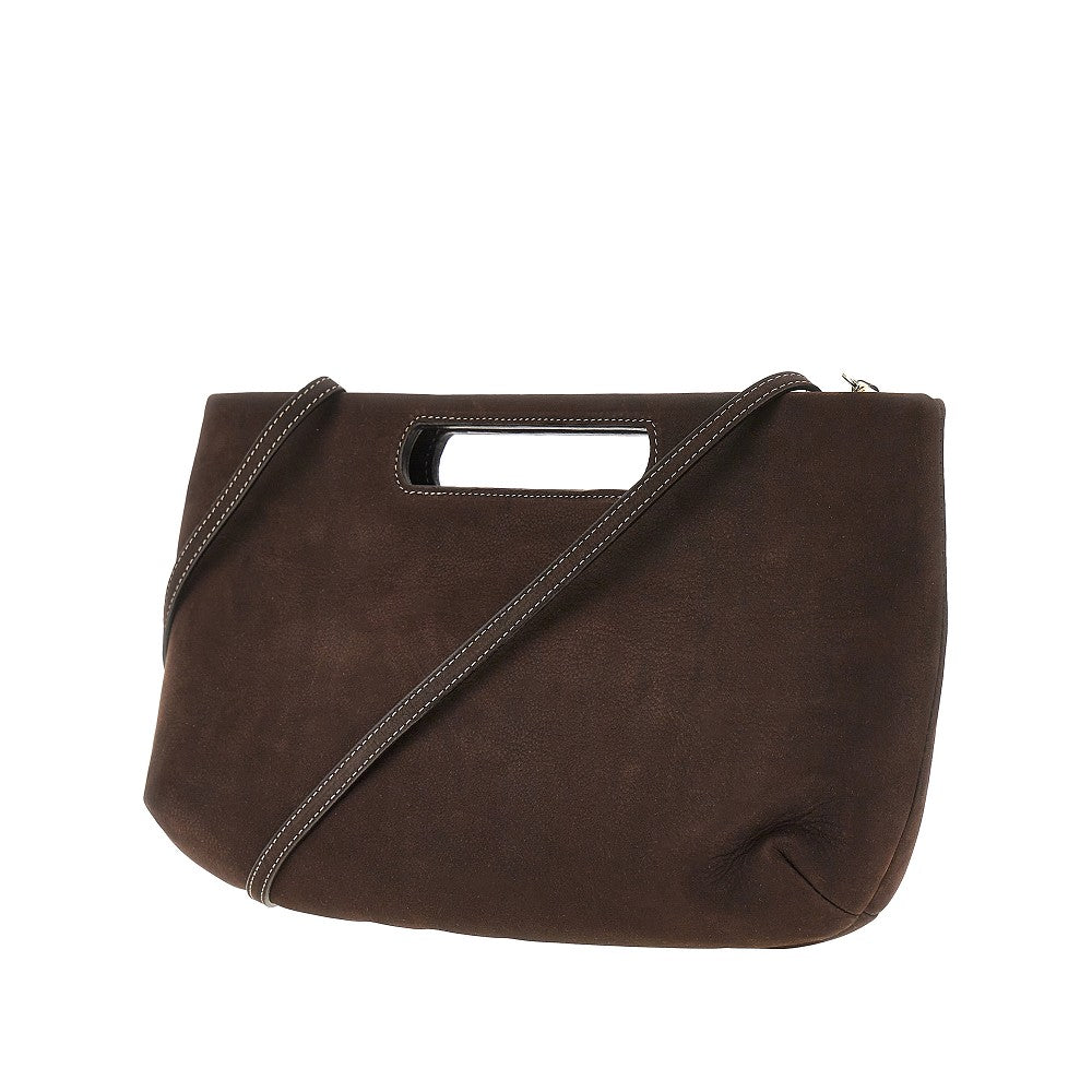 Nubuck leather 'Dalia' bag