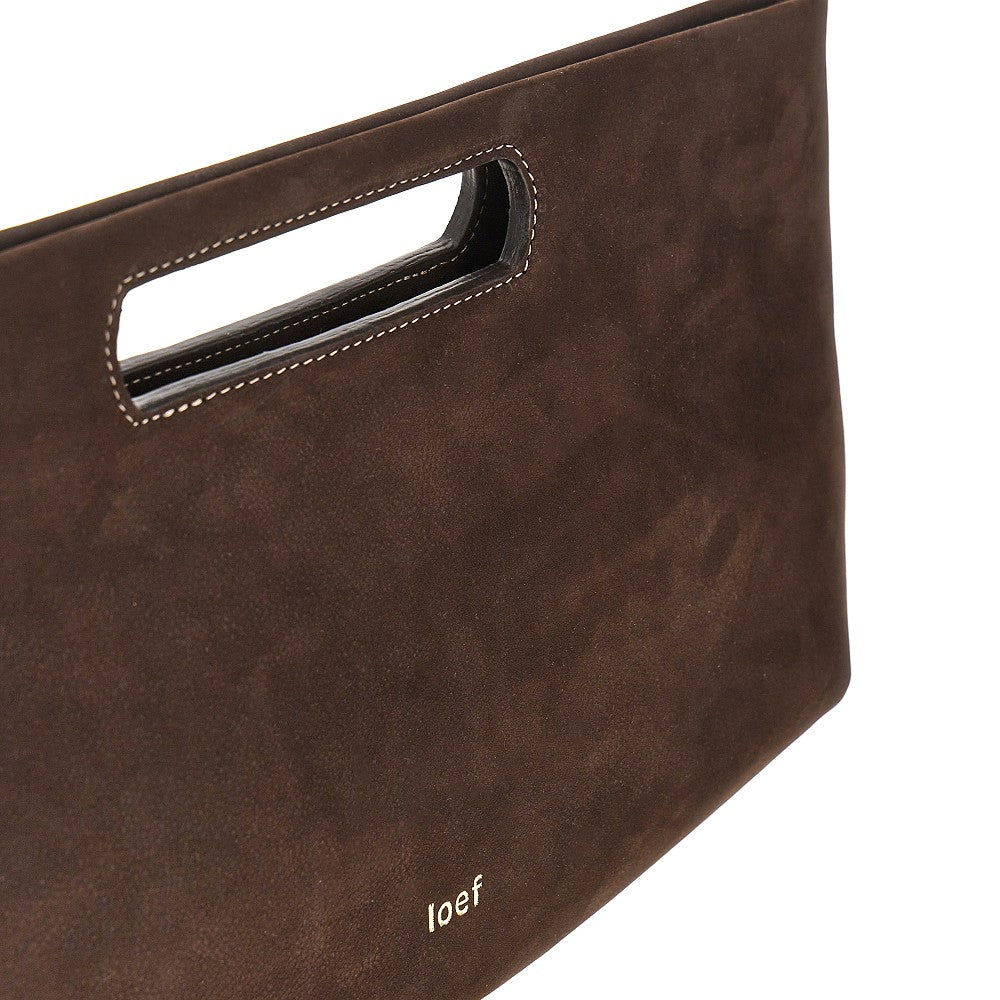 Nubuck leather 'Dalia' bag