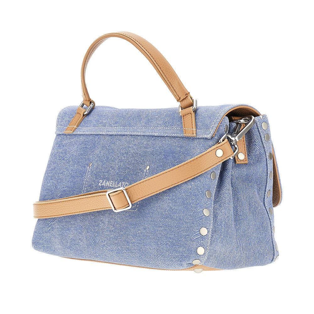 Borsa Postina Daily piccola in denim