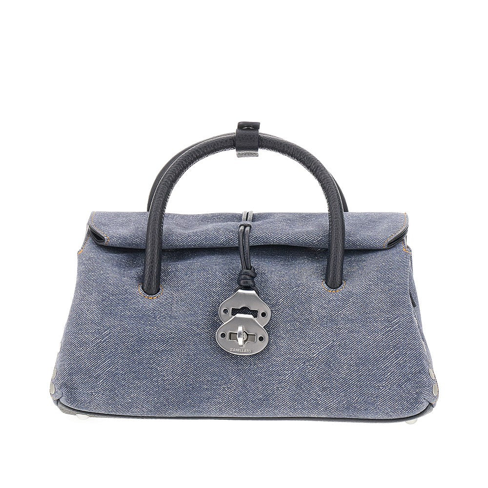 Borsa 'Dotta' piccola in denim