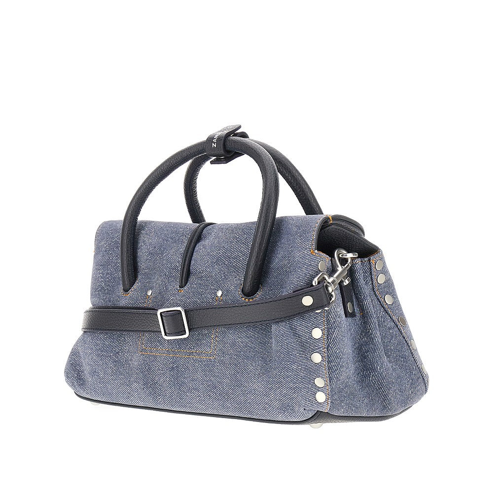 Borsa 'Dotta' piccola in denim