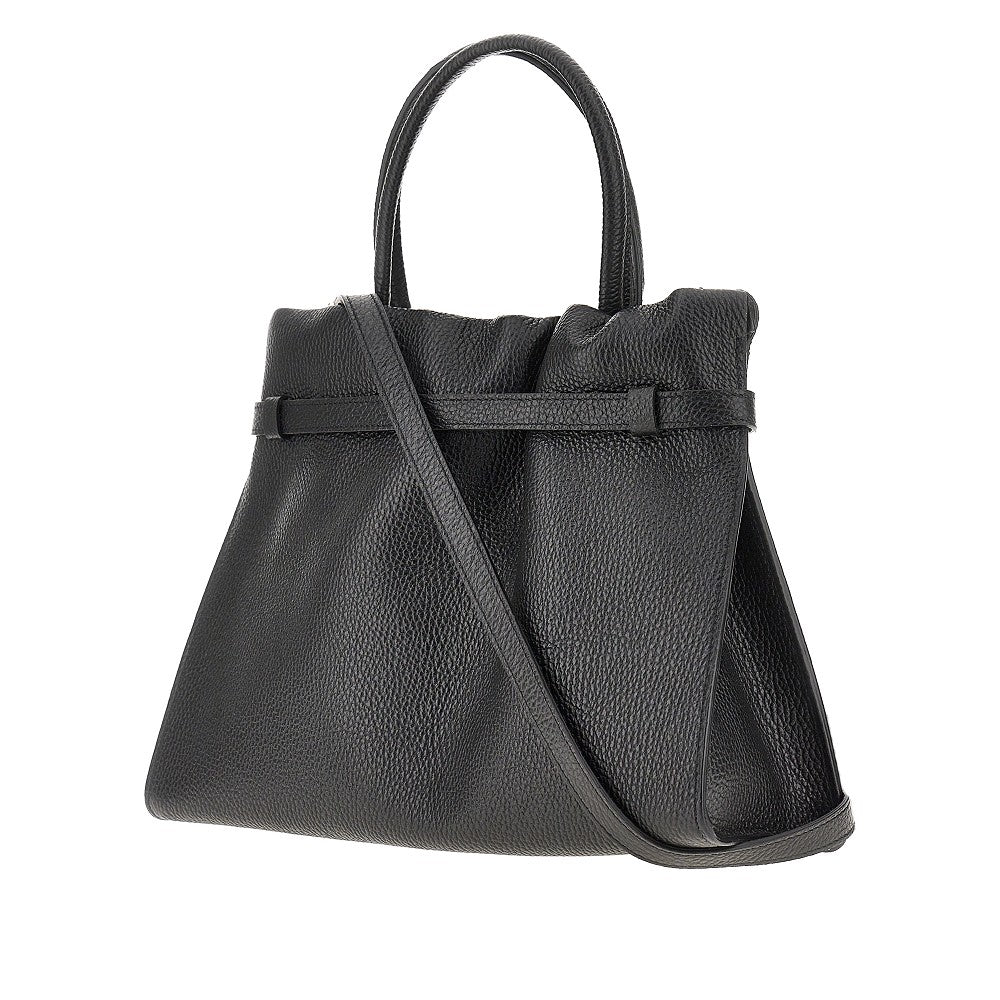 'Lilia' grained leather bag