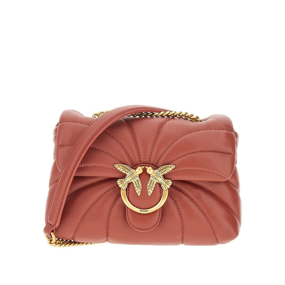 Borsa Love Mini Puff in nappa trapuntata