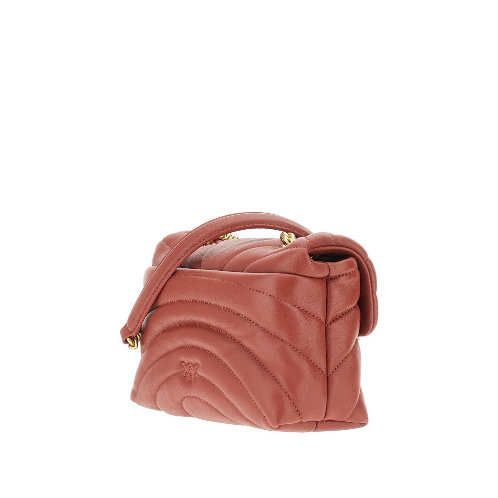 Borsa Love Mini Puff in nappa trapuntata