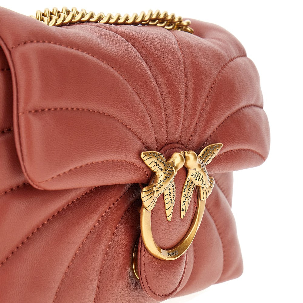 Borsa Love Mini Puff in nappa trapuntata