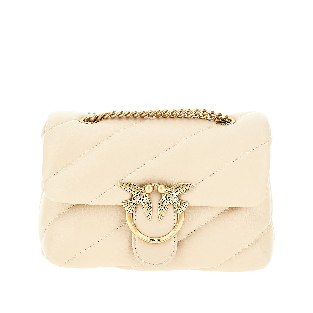 Borsa Love Mini Puff in nappa
