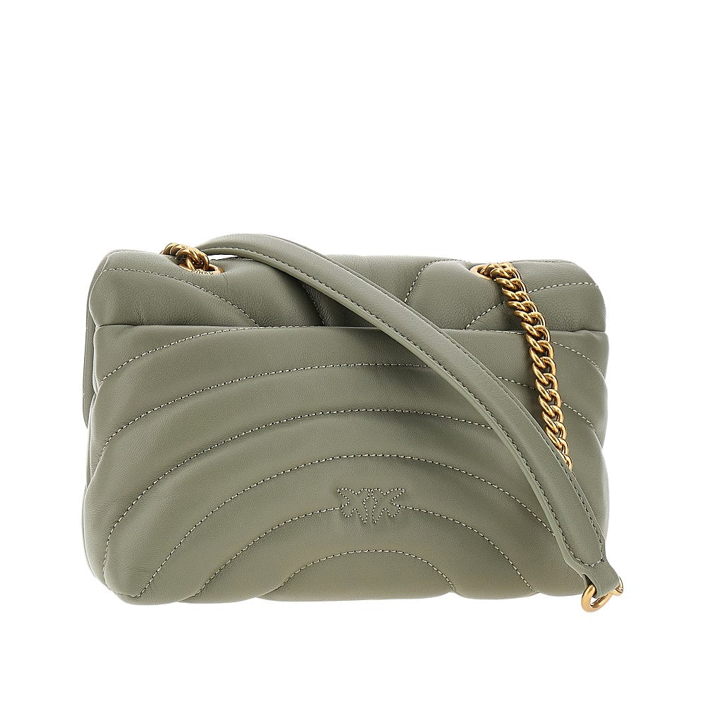 Borsa Love Mini Puff in nappa trapuntata