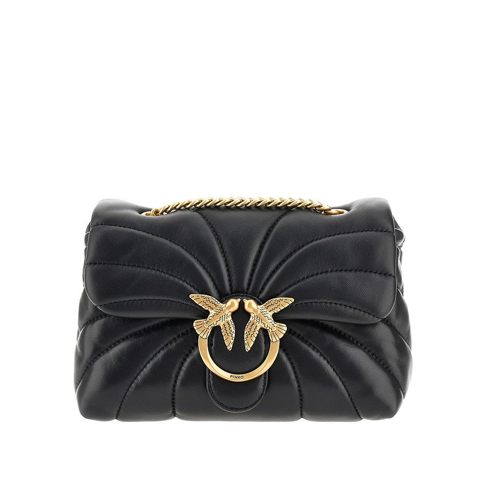 Borsa Love Mini Puff in nappa trapuntata