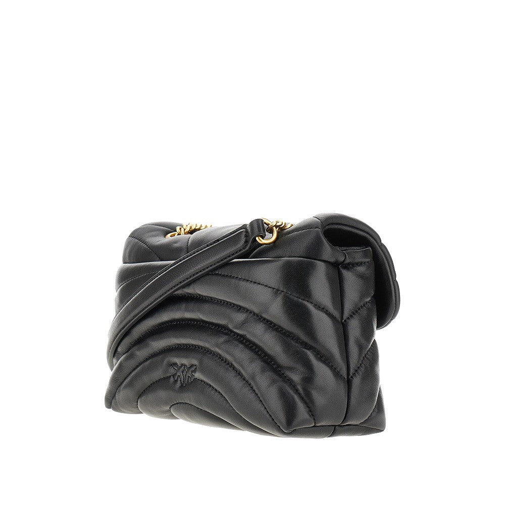 Borsa Love Mini Puff in nappa trapuntata